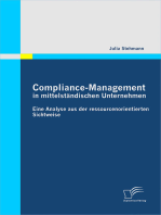 Compliance-Management in mittelständischen Unternehmen: Eine Analyse aus der ressourcenorientierten Sichtweise