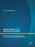 Nachhaltigkeit und Balanced Scorecard