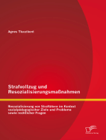 Strafvollzug und Resozialisierungsmaßnahmen: Resozialisierung von Straftätern im Kontext sozialpädagogischer Ziele und Probleme sowie rechtlicher Fragen