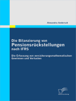 Die Bilanzierung von Pensionsrückstellungen nach IFRS