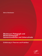 Montessori Pädagogik und Waldorfpädagogik – Gemeinsamkeiten und Unterschiede: Einführung in Theorien und Praktiken