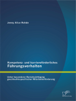 Kompetenz- und karriereförderliches Führungsverhalten: Unter besonderer Berücksichtigung geschlechtsspezifischer Mitarbeiterförderung