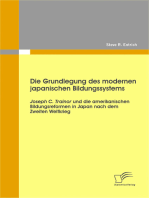 Die Grundlegung des modernen japanischen Bildungssystems: Joseph C. Trainor und die amerikanischen Bildungsreformen in Japan nach dem Zweiten Weltkrieg