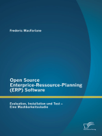 Open Source Enterprice-Ressource-Planning (ERP) Software