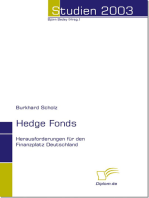 Hedge Fonds: Herausforderungen für den Finanzplatz Deutschland