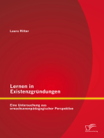 Lernen in Existenzgründungen: Eine Untersuchung aus erwachsenenpädagogischer Perspektive