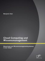 Cloud Computing und Wissensmanagement: Bewertung von Wissensmanagementsystemen in der Cloud