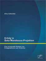 Erfolg in Data-Warehouse-Projekten: Eine praxisnahe Analyse von Erfolgsfaktoren und -kriterien