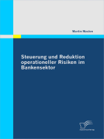 Steuerung und Reduktion operationeller Risiken im Bankensektor