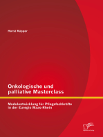 Onkologische und palliative Masterclass: Modulentwicklung für Pflegefachkräfte in der Euregio Maas-Rhein