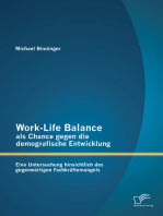 Work-Life Balance als Chance gegen die demografische Entwicklung