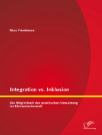 Integration vs. Inklusion
