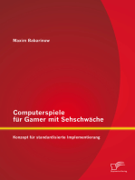 Computerspiele für Gamer mit Sehschwäche: Konzept für standardisierte Implementierung