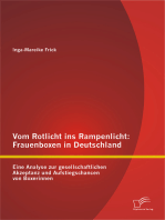 Vom Rotlicht ins Rampenlicht: Frauenboxen in Deutschland: Eine Analyse zur gesellschaftlichen Akzeptanz und Aufstiegschancen von Boxerinnen