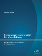 Rollentausch in der dualen Berufsausbildung: Was Ausbilder/-innen von ihren Lehrlingen lernen