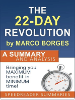 The 22 Day Revolution by Marco Borges: A Summary and Analysis