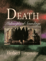 Death: Philosophical Soundings
