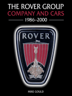 Rover Group: Company and Cars, 1986-2000