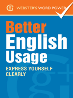 Webster's Word Power Better English Usage