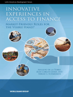 Innovative Experiences in Access to Finance