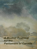 A Modest Proposal for the Parliament of Canada