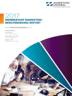 2017 MGI Membership Marketing Benchmarking Report