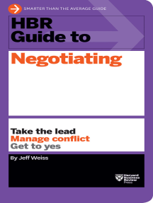 Read Hbr Guide To Negotiating Hbr Guide Series Online By Jeff Weiss Books