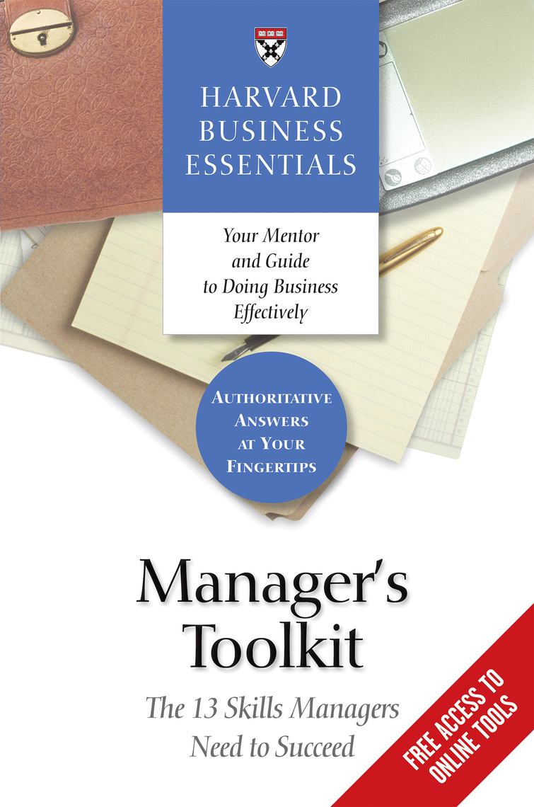 Manager's Toolkit by Harvard Business School Press eBook