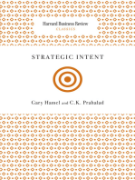 Strategic Intent