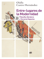 Entre-lugares de la Modernidad: Filosofía, literatura y Terceros Espacios