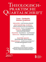 Frauen - Standpunkte, Debatten, Perspektiven: Theologisch-praktische Quartalschrift