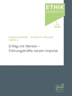 Erfolg mit Werten - Führungskräfte setzen Impulse