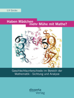 Haben Mädchen mehr Mühe mit Mathe?