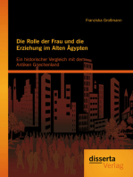 Die Rolle der Frau und die Erziehung im Alten Ägypten