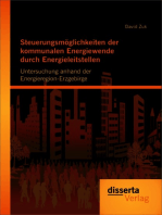 Steuerungsmöglichkeiten der kommunalen Energiewende durch Energieleitstellen: Untersuchung anhand der Energieregion-Erzgebirge