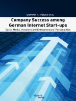 Company Success among German Internet Start-ups: Social Media, Investors and Entrepreneurs' Personalities