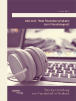 Add me! – Vom Freundschaftsband zum Friendsrequest