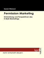 Permission Marketing: Entwicklung und Perspektiven des E-Mail-Marketings