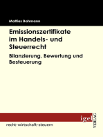 Emissionszertifikate im Handels- und Steuerrecht: Bilanzierung, Bewertung und Besteuerung