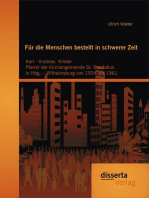 Für die Menschen bestellt in schwerer Zeit: Karl - Andreas Krieter Pfarrer der Kirchengemeinde St. Bonifatius in Hbg. – Wilhelmsburg von 1934 bis 1961