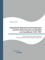 Individuelle Migrationsentscheidungen und ihre Determinanten am Beispiel von Swerdlowsk 1945-1991. Soziale Netzwerke und ihre Wirkung vor dem Hintergrund anderer Migrationsfaktoren