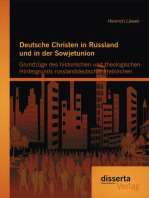 Deutsche Christen in Russland und in der Sowjetunion