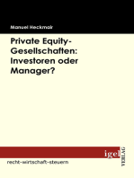 Private Equity-Gesellschaften