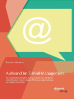 Aufwand im E-Mail-Management