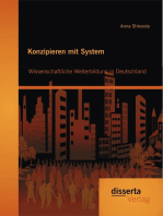 Konzipieren mit System: Wissenschaftliche Weiterbildung in Deutschland