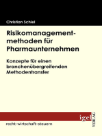 Risikomanagementmethoden für Pharmaunternehmen