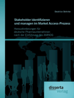 Stakeholder identifizieren und managen im Market Access-Prozess