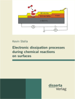 Electronic dissipation processes during chemical reactions on surfaces