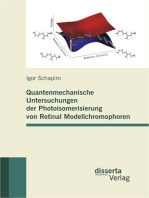 Quantenmechanische Untersuchungen der Photoisomerisierung von Retinal Modellchromophoren