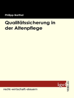 Qualitätssicherung in der Altenpflege